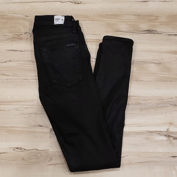Hudson "Barbara" High Super Skinny Jeans - Sz 25 - Picture 4 of 8